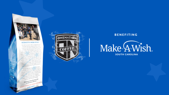 OneNation Coffee benefiting Make-A-Wish SC