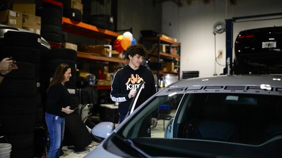 Evan Upgrades His Ride