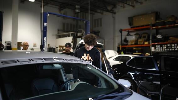 Evan Upgrades His Ride