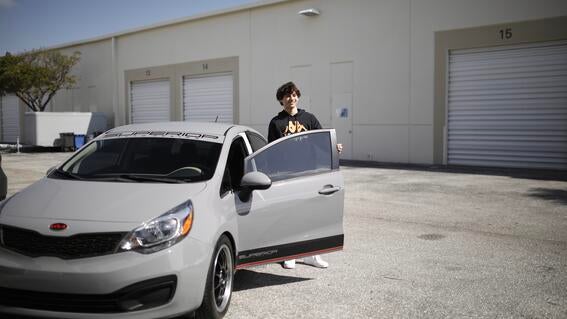 Evan Upgrades His Ride