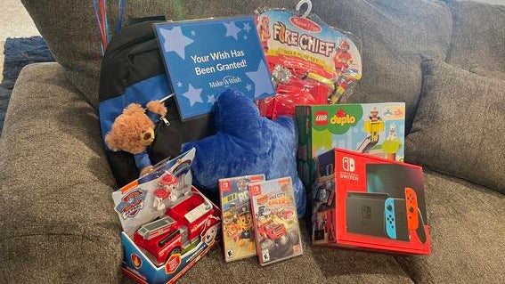 gifts given to go with room re-do on couch