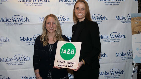 Representatives from IA&B
