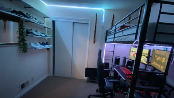 Xavier's new gaming set up