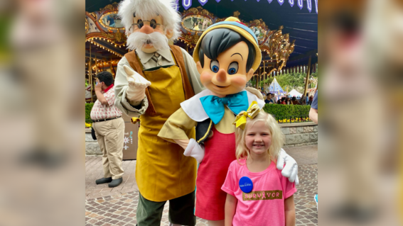 Wish Kid Quinn meeting characters - OCIE