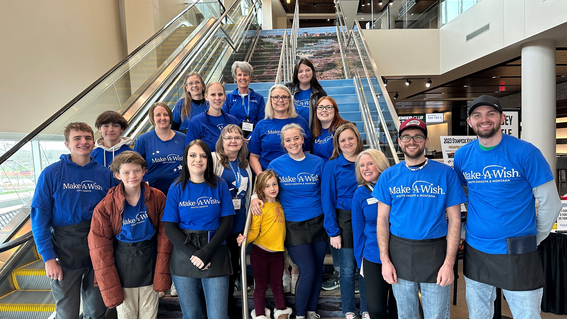 group of volunteers