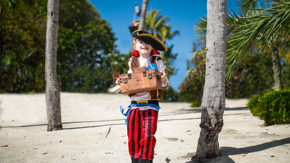 James Discovers Buried Treasure