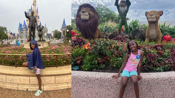 Ma'Leiah at Disney