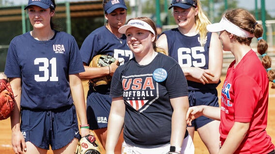 Kaydence Hits a Home Run