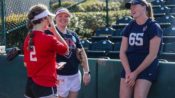 Kaydence Hits a Home Run