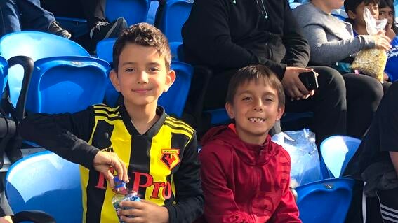 Santiago and friend