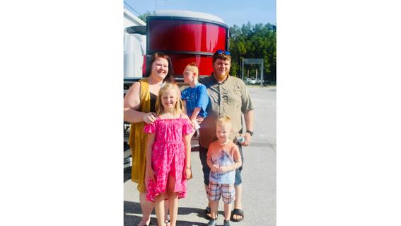 Wish Kid_Stanley and family