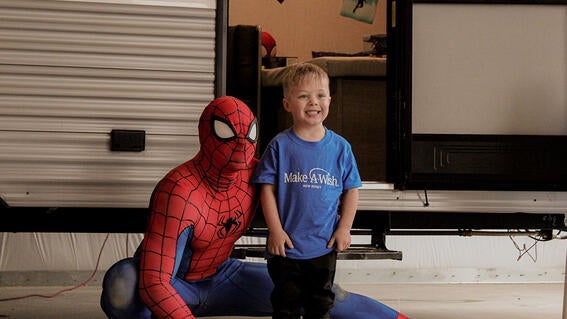 Jace's wish to have a camper