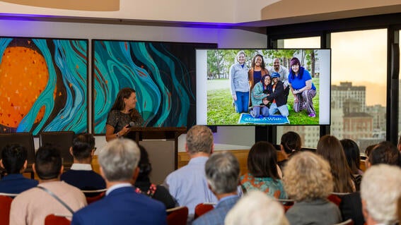 Betsy speaking at Wish Insiders Summit