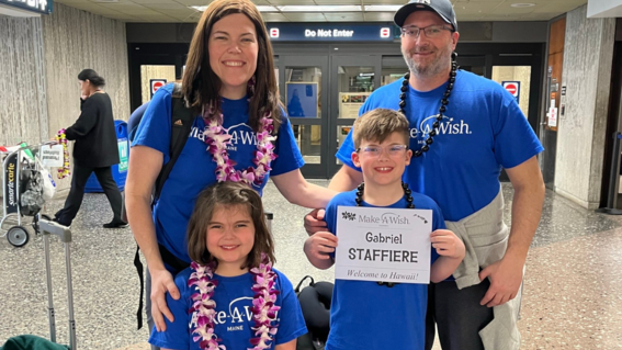 Gabe wished to go to Hawaii