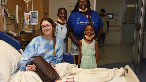 Zayia Gives Back to Cancer Patients
