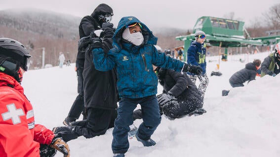 Deon's Snowy Escape