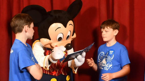 Myles' wish to go to Disney