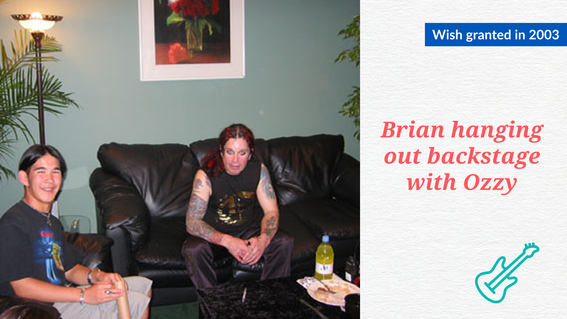 Brian's wish to meet Ozzy