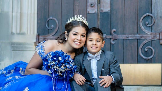 Jacky and brother