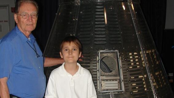 David with Jack Boyd of Nasa