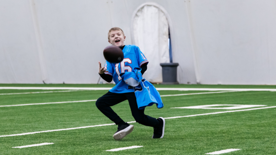 Tyler's wish to Meet the Titans