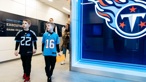 Tyler's wish to Meet the Titans