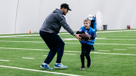 Tyler's wish to Meet the Titans