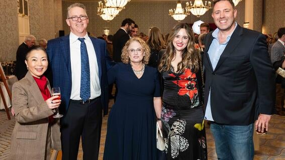Guests from Deloitte, one of our Ruby Jubilee Sponsors, at 2024 Evening of Wishes: Birthday Bash. 