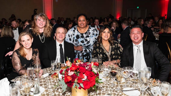 Guests from PlayStation, our Wish Jubilee Sponsor, at 2024 Evening of Wishes: Birthday Bash. 