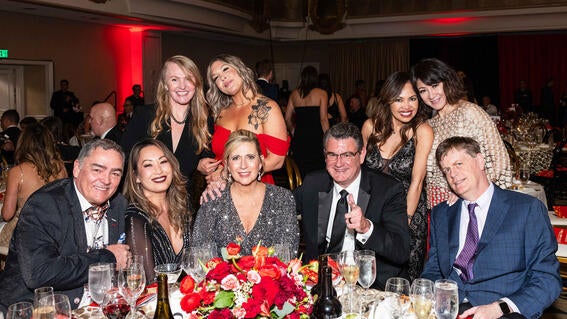 Guests from Corsair, our Ruby Jubilee Sponsor, at 2024 Evening of Wishes: Birthday Bash. 