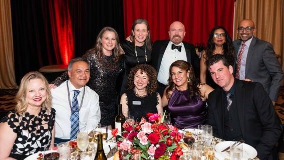 Guests from Kaiser, our Ruby Jubilee Sponsor, at 2024 Evening of Wishes: Birthday Bash. 