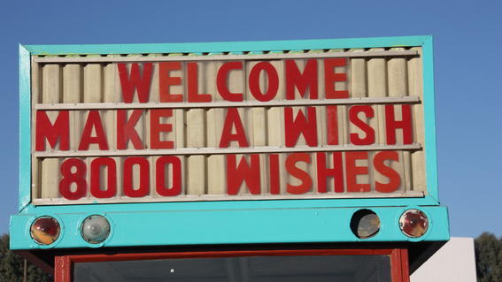 The 8,000th wish celebration