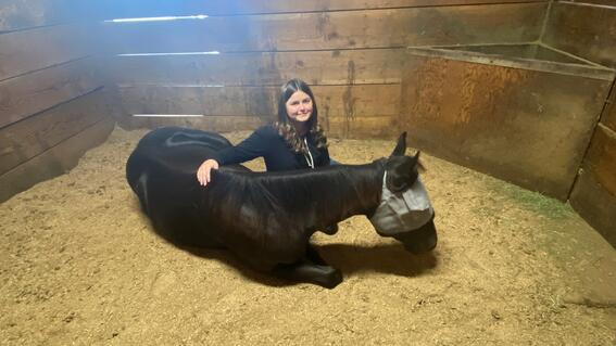 Katrina on her wish day