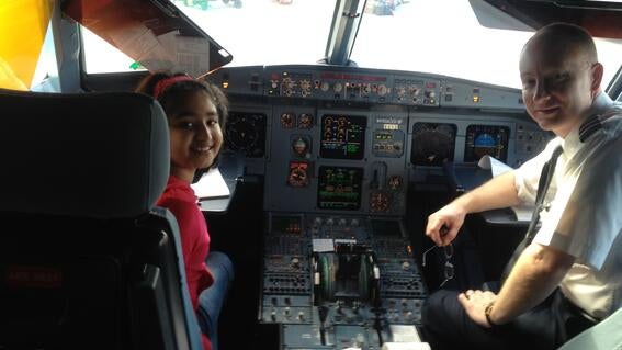 Mahek on her wish to go to Disney World in 2012.