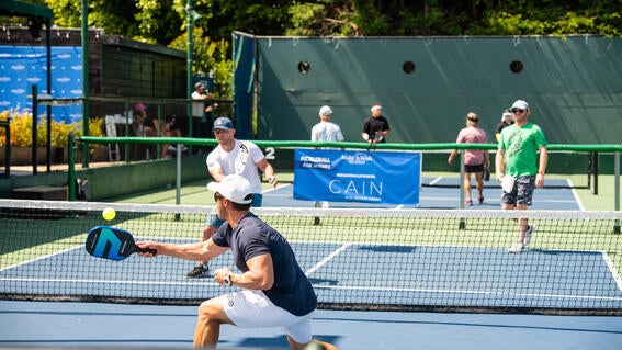 Pickleball for Wishes game play