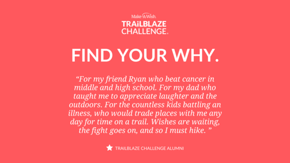 Find Your Why Trailblaze Challenge