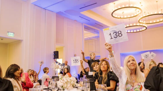 It's In The Bag luncheon 2024 bid card