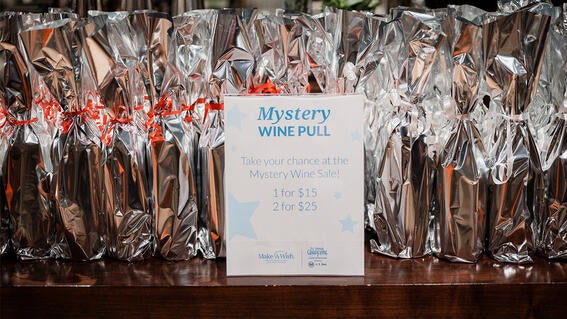 Mystery Wine table