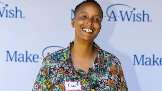 Imani, who wished to meet Sarah McLachlan in 2001.
