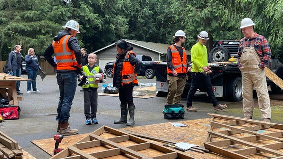 Construction Ongoing at Cameron's Wish