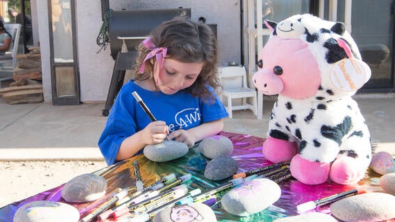 Lizzie - Rock Painting_MAWSD