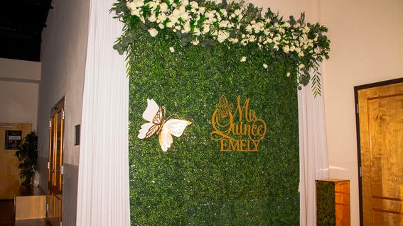 Custom photo booth backdrop