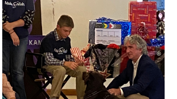 Kamden with Wish Dog Porter