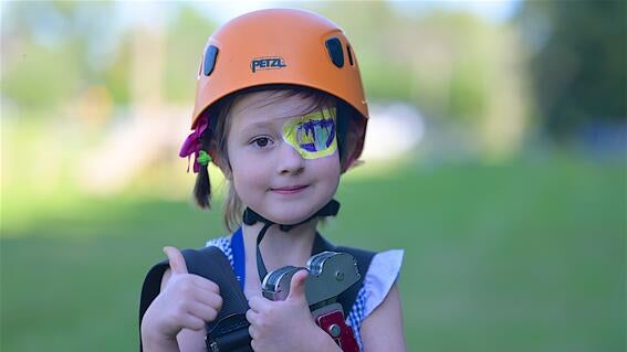 Ziplining