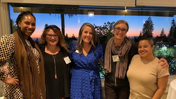 Staff and medical referrals and social workers at the Wish Insiders Easy Bay event