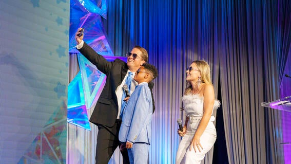 Selfie on Stage