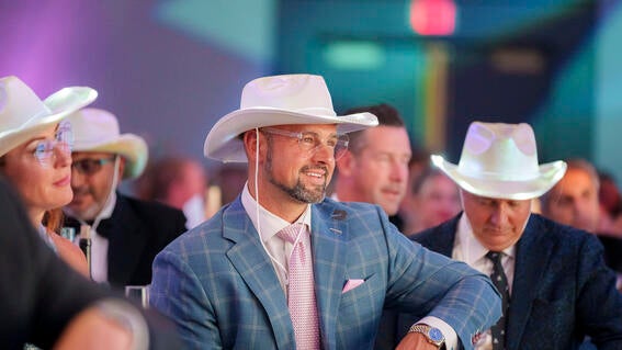 VIP Table Cowboy Hats