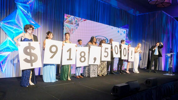 Wishmakers Ball Total Raised