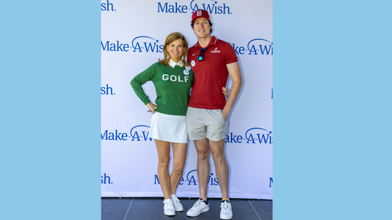 Amy and Grady at the Wish It Forward Reunion