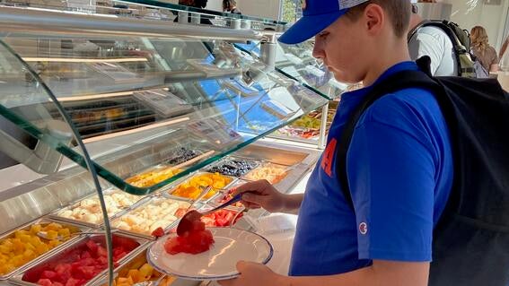 Levi food hall visit